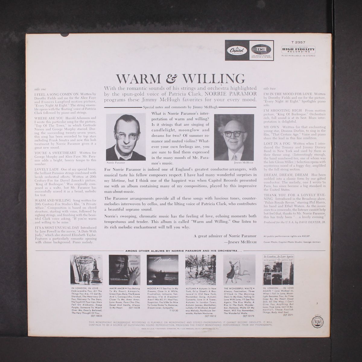 warm & willing by NORRIE PARAMOR