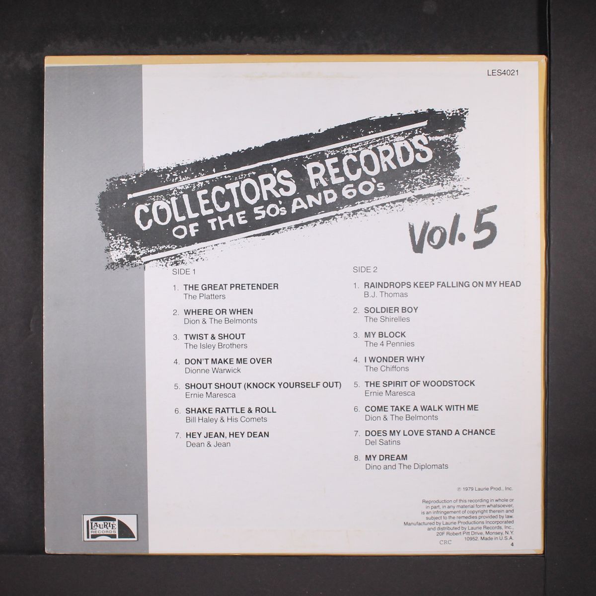 collector's records of the 50's & 60's, vol. 5 by VARIOUS