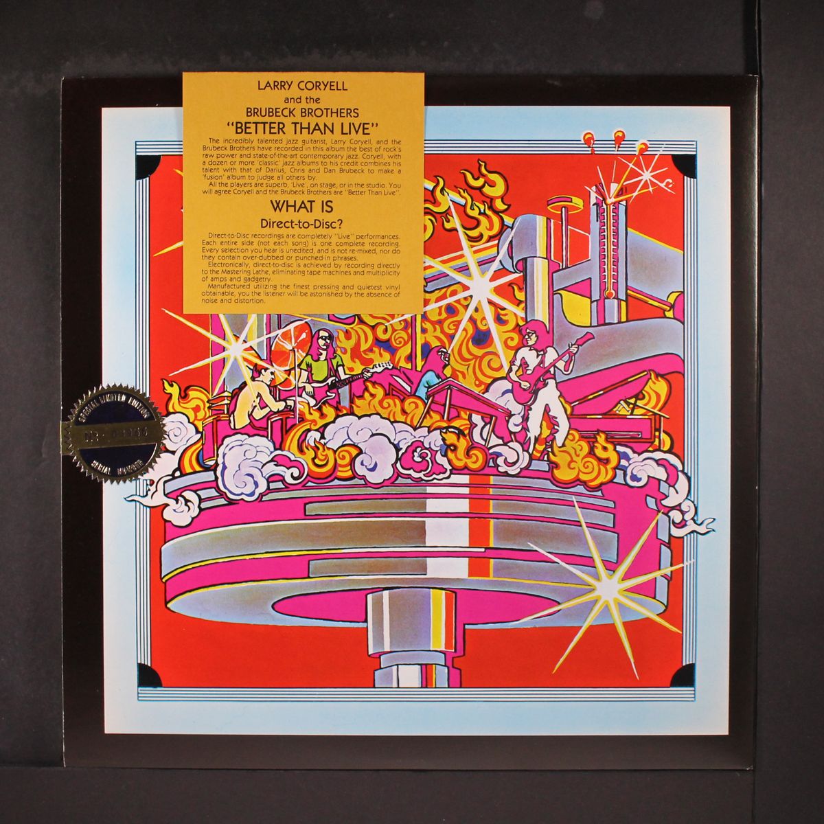 better than live by LARRY CORYELL & BRUBECK BROS.