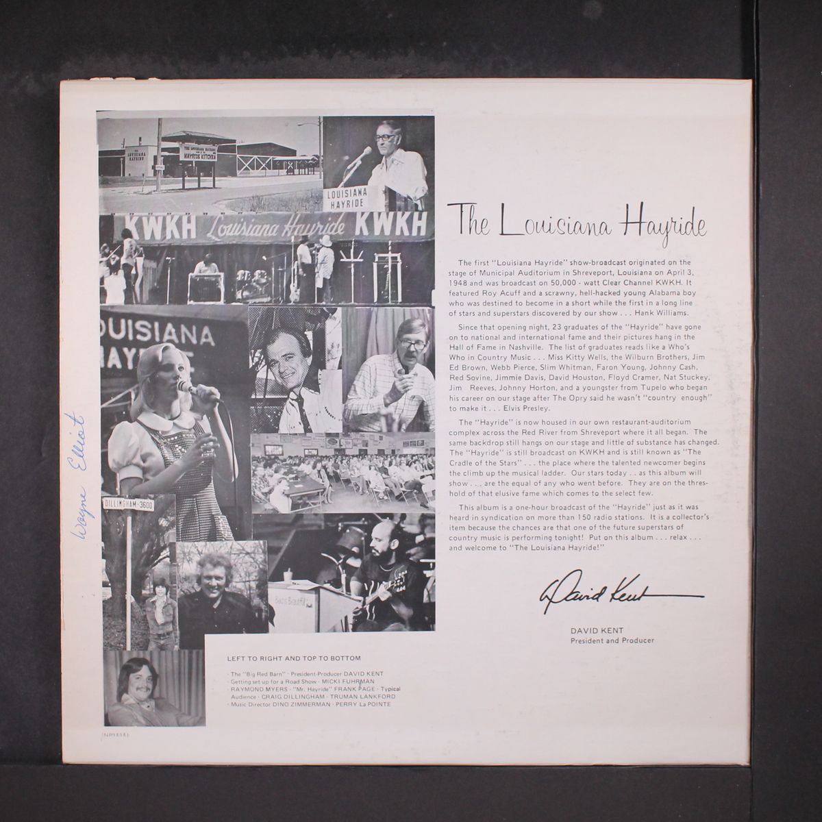 live! at the louisiana hayride by VARIOUS