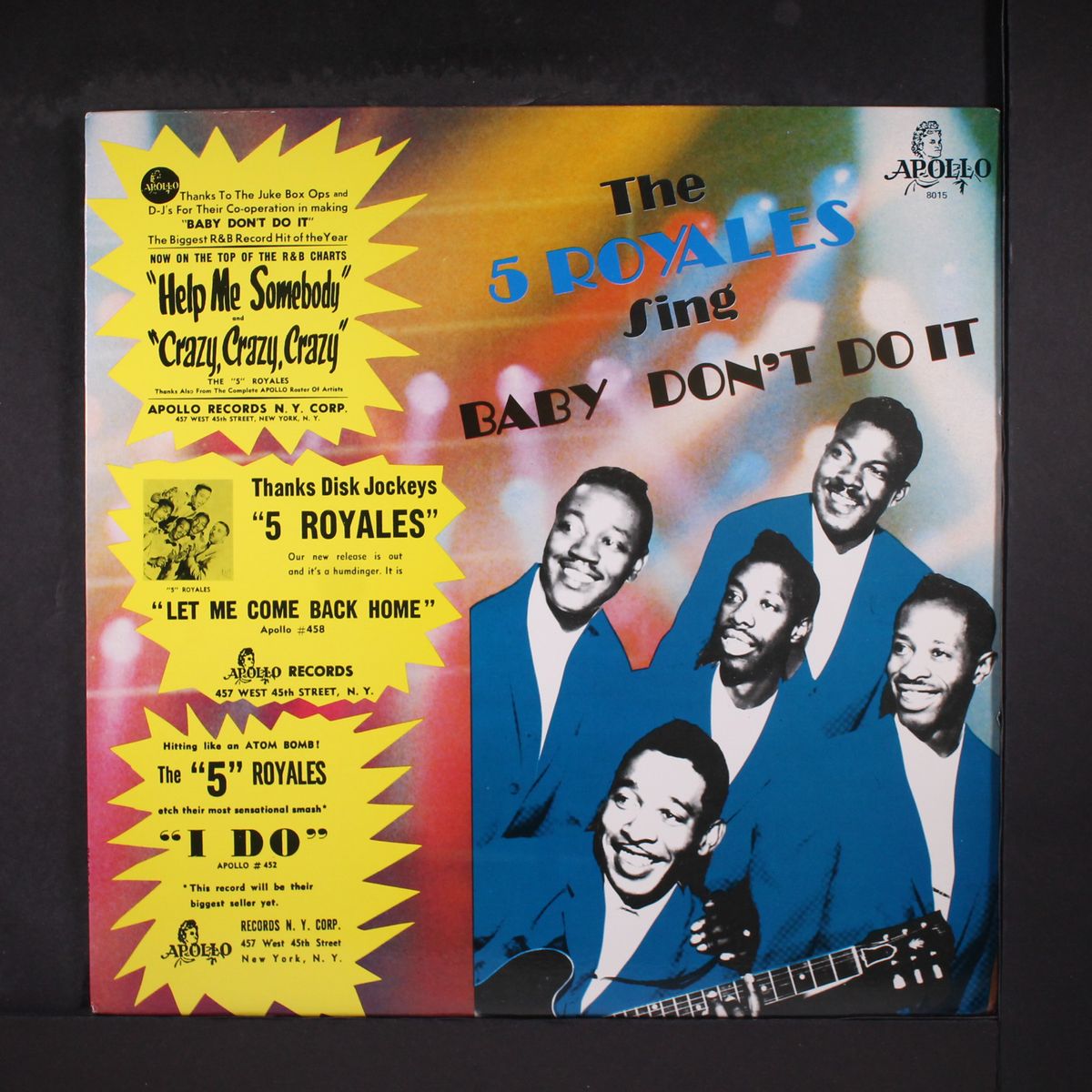 sing baby don't do it by FIVE ROYALES
