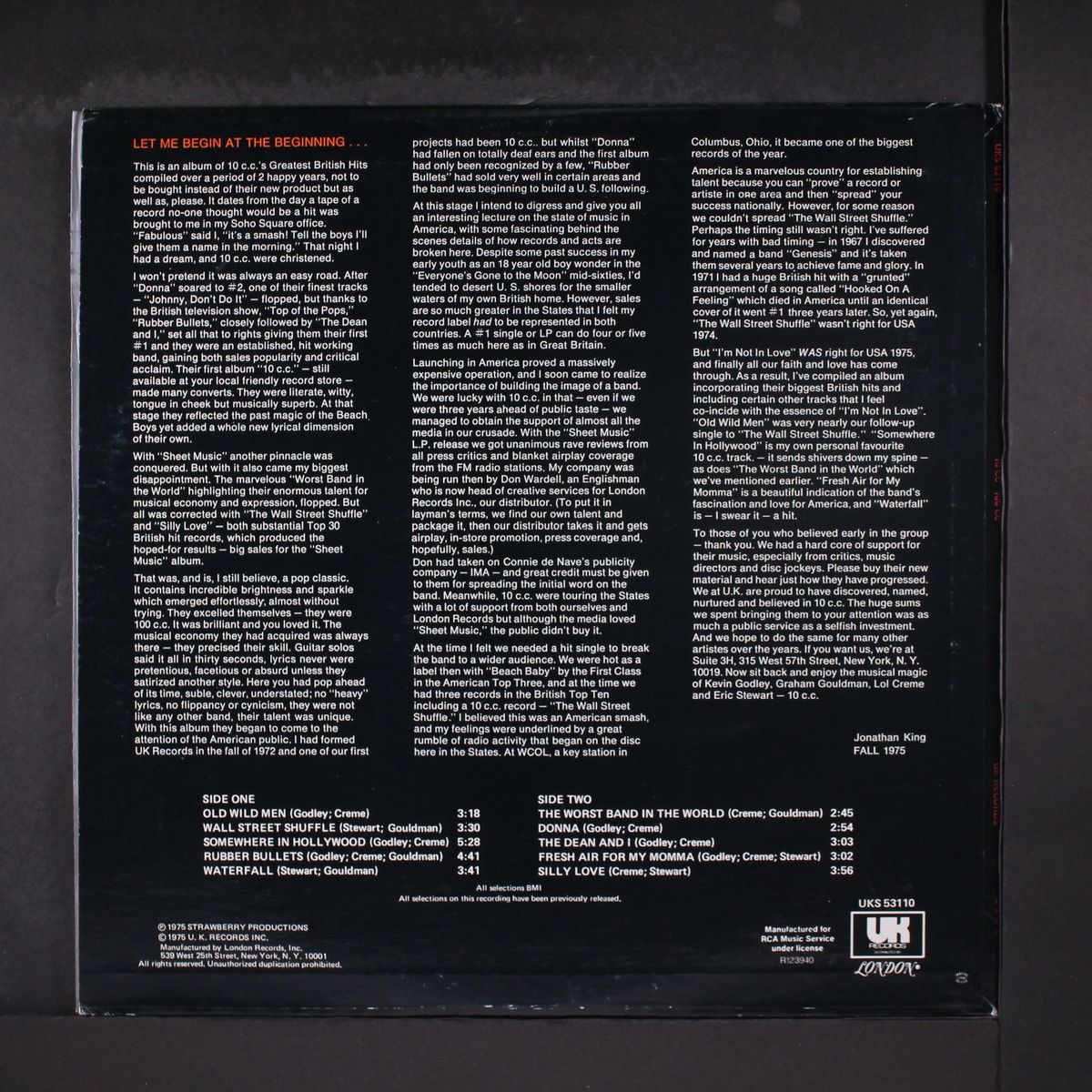 100 cc by 10 CC