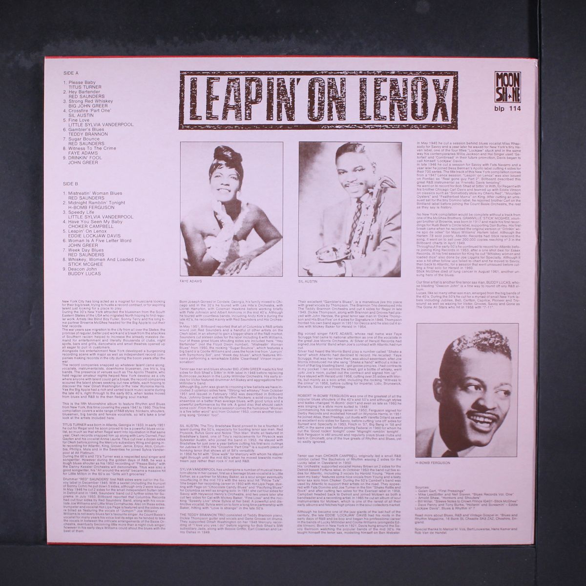 leapin' on lenox by VARIOUS