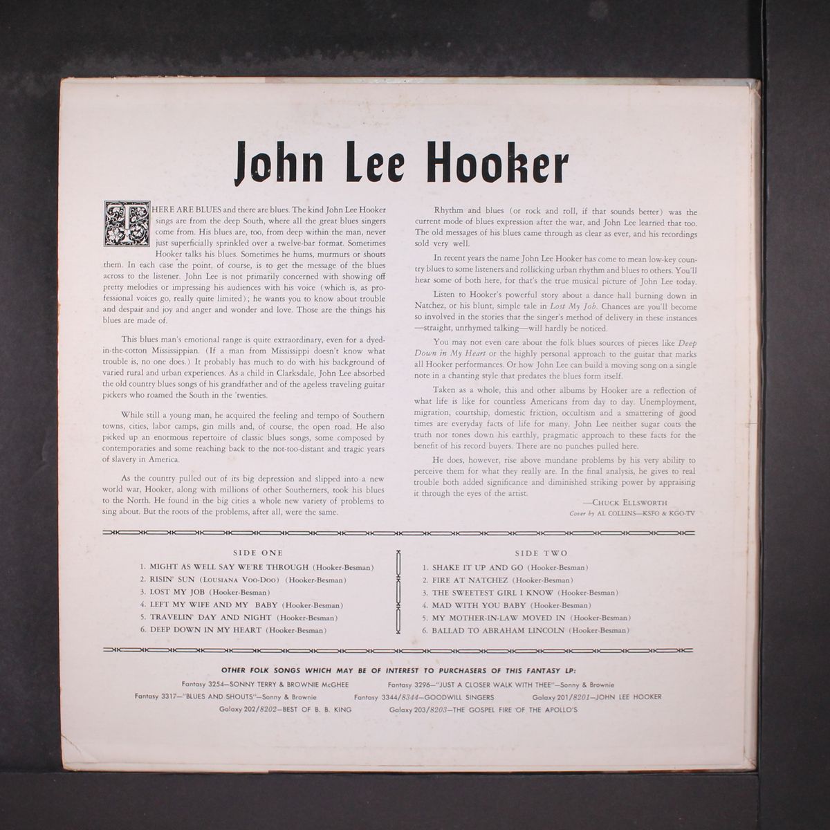 john lee hooker by JOHN LEE HOOKER