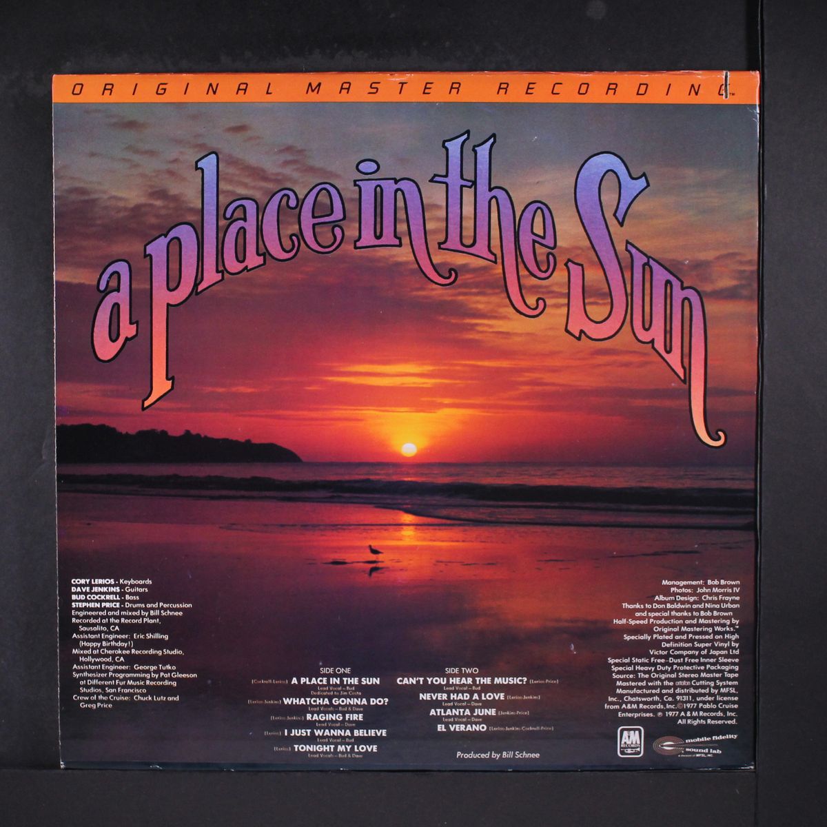 a place in the sun by PABLO CRUISE