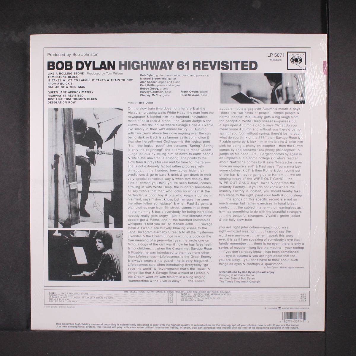 highway 61 revisited by BOB DYLAN