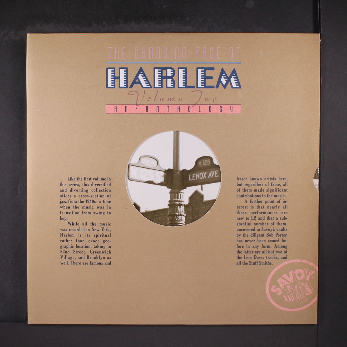 the changing face of harlem, vol. 2 by VARIOUS