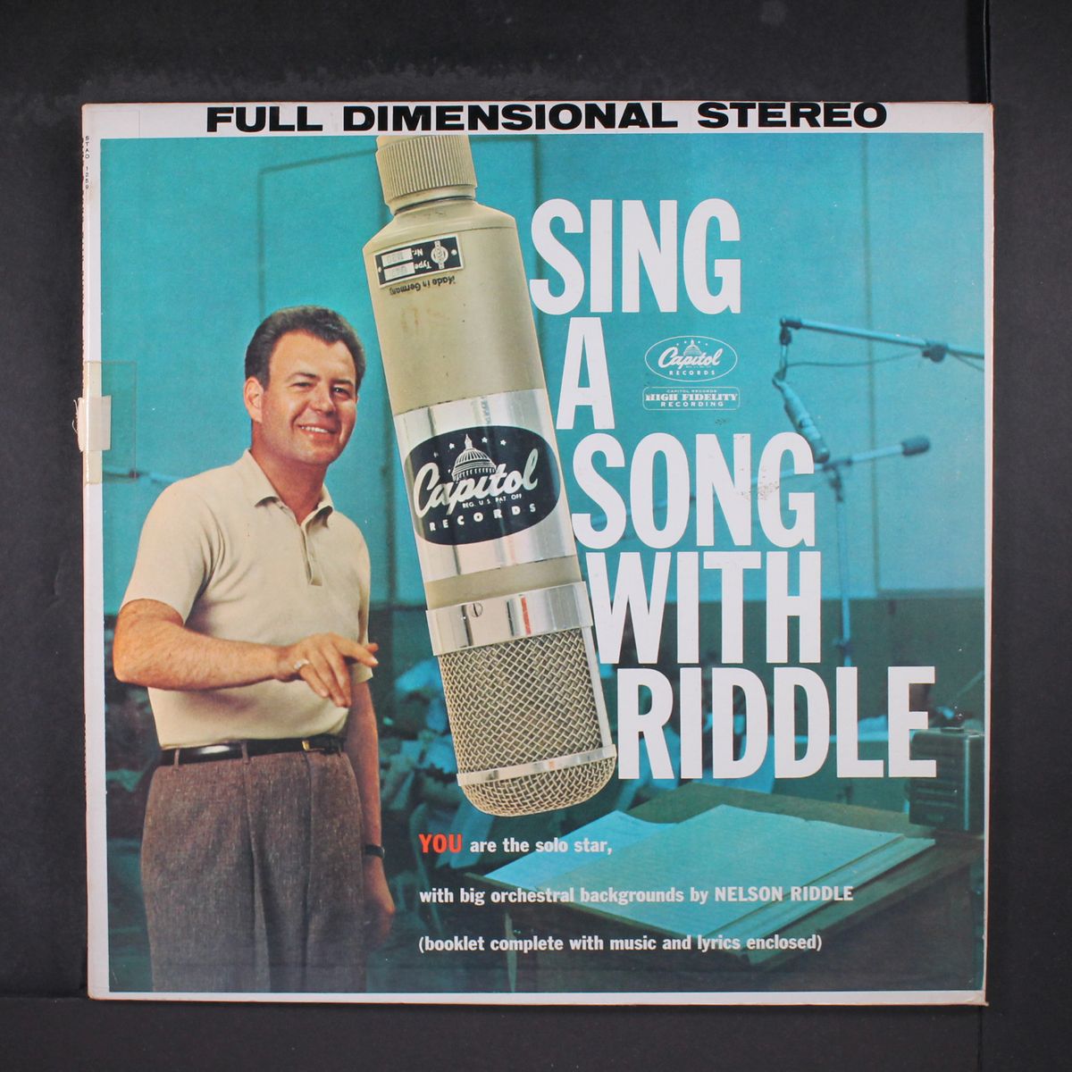 sing a song with riddle by NELSON RIDDLE
