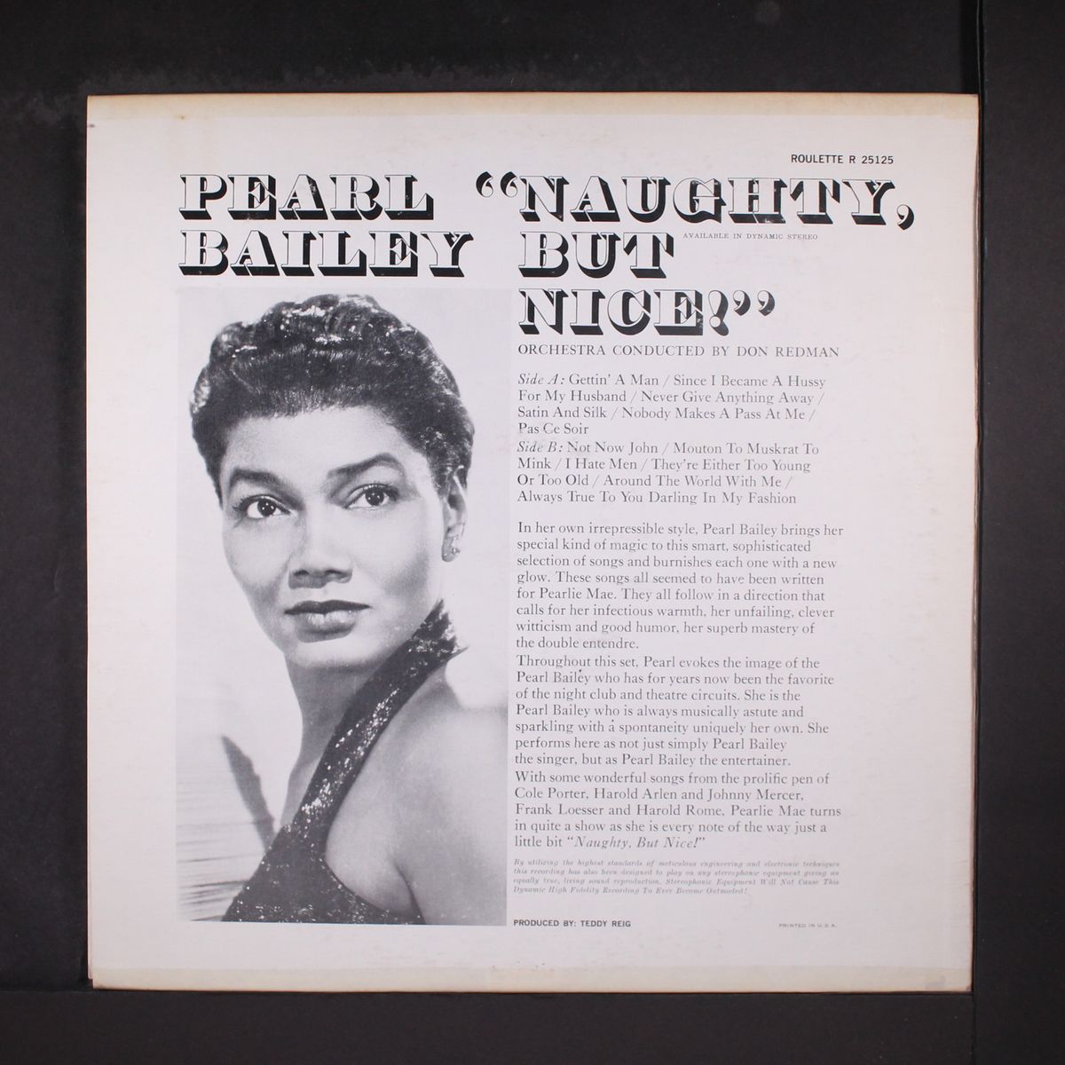 naughty but nice by PEARL BAILEY