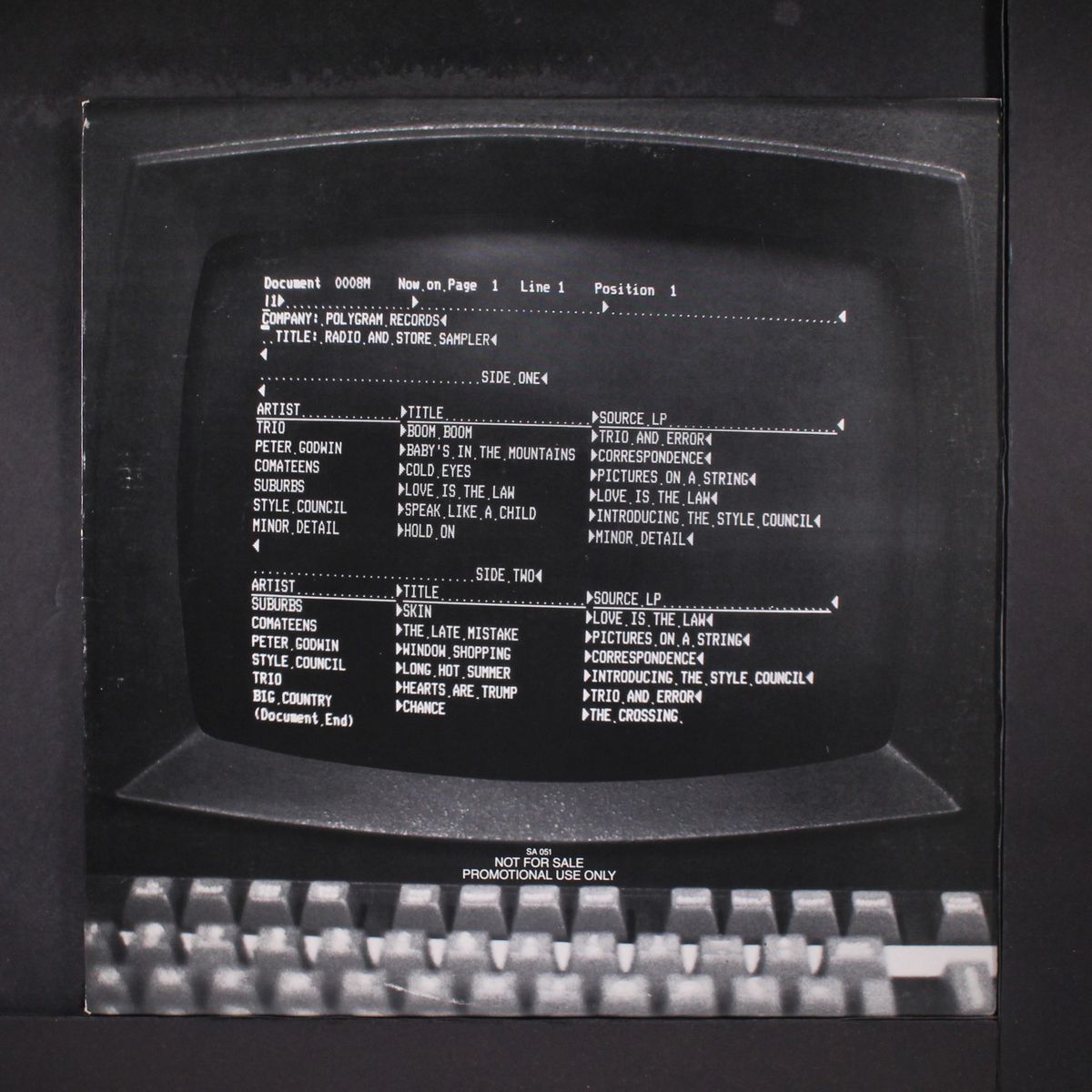 polygram radio & store sampler by VARIOUS