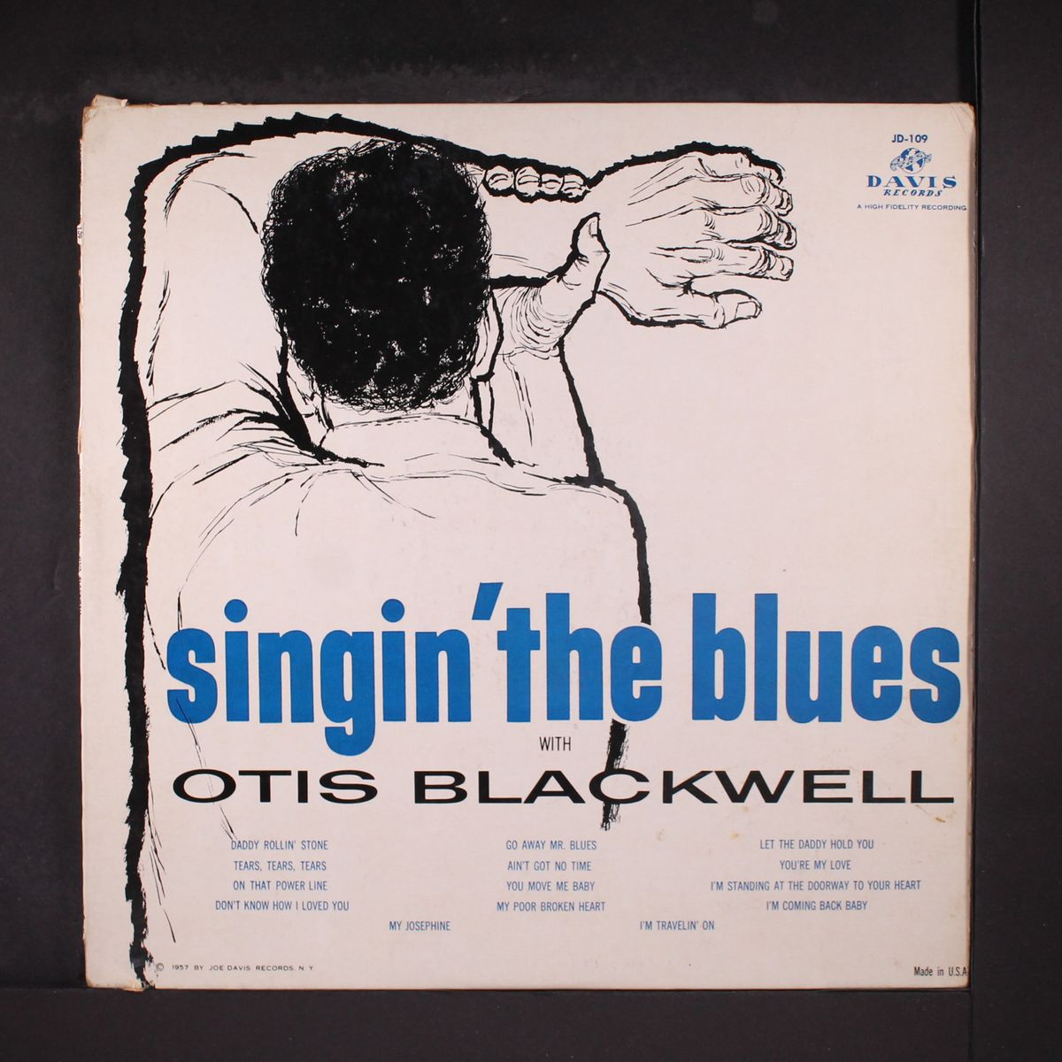 singin' the blues by OTIS BLACKWELL
