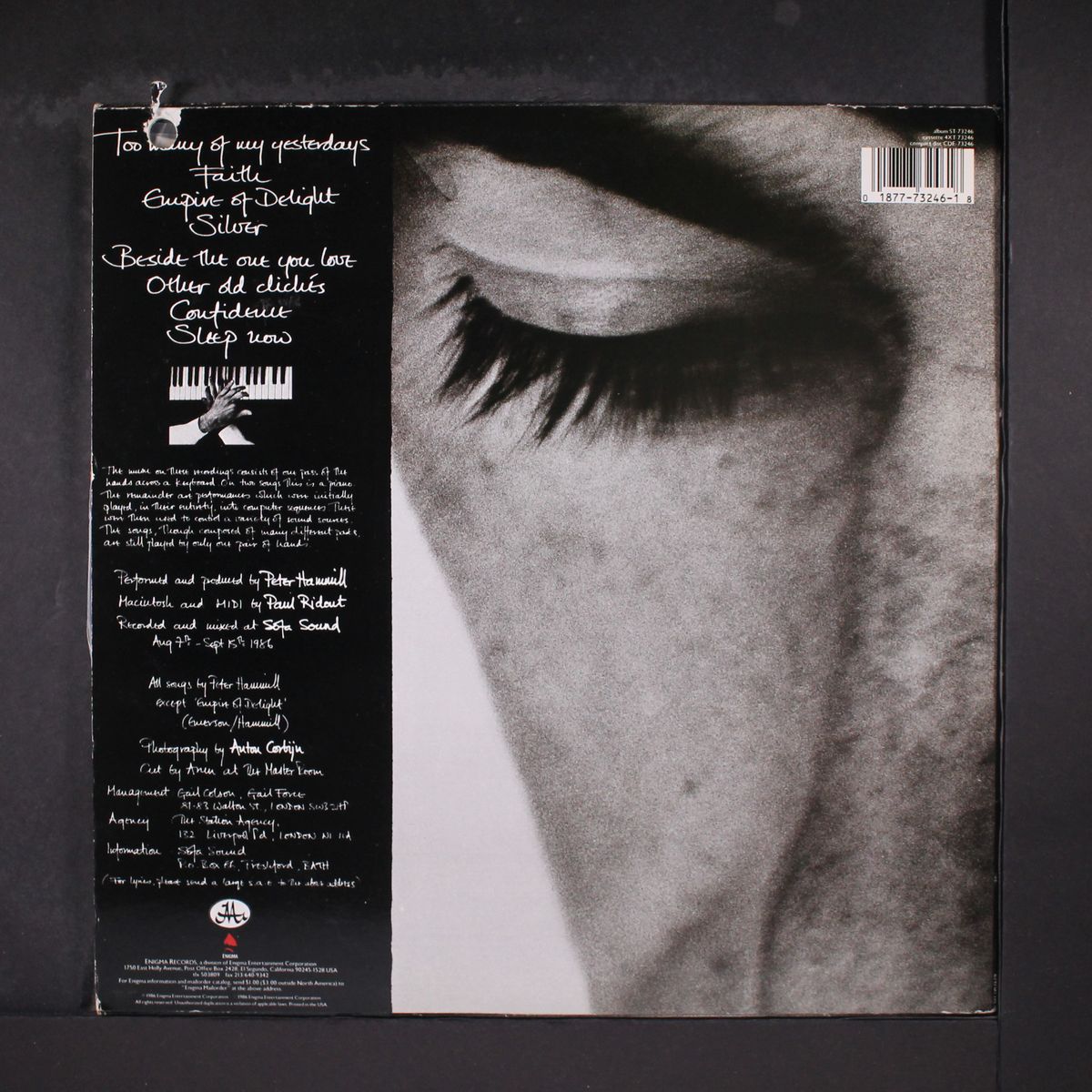 and close as this by PETER HAMMILL