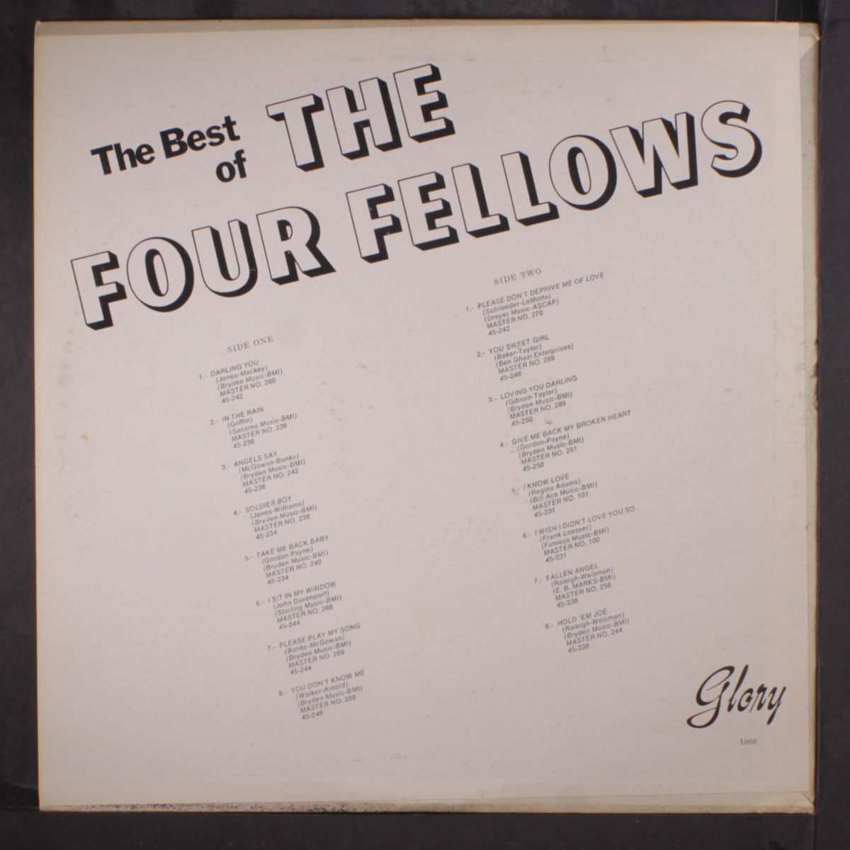 four fellows by FOUR FELLOWS