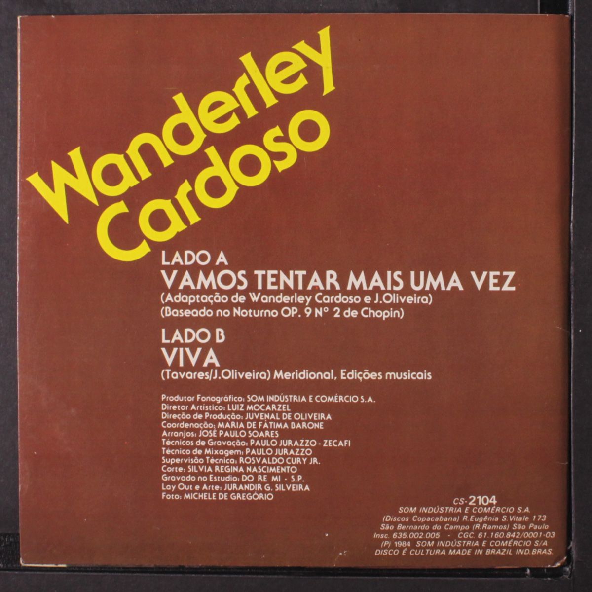 vamos tentar mais uma vez / viva by WANDERLEY CARDOSO