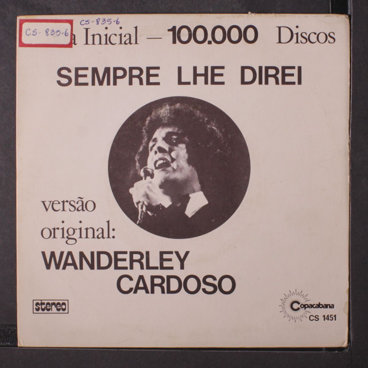 sempre lhe direi / depois de todos seus amores by WANDERLEY CARDOSO