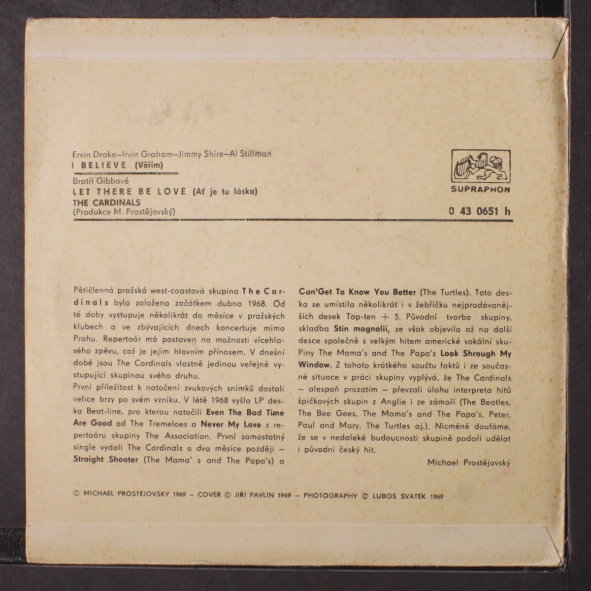 i believe / let there be love by CARDINALS