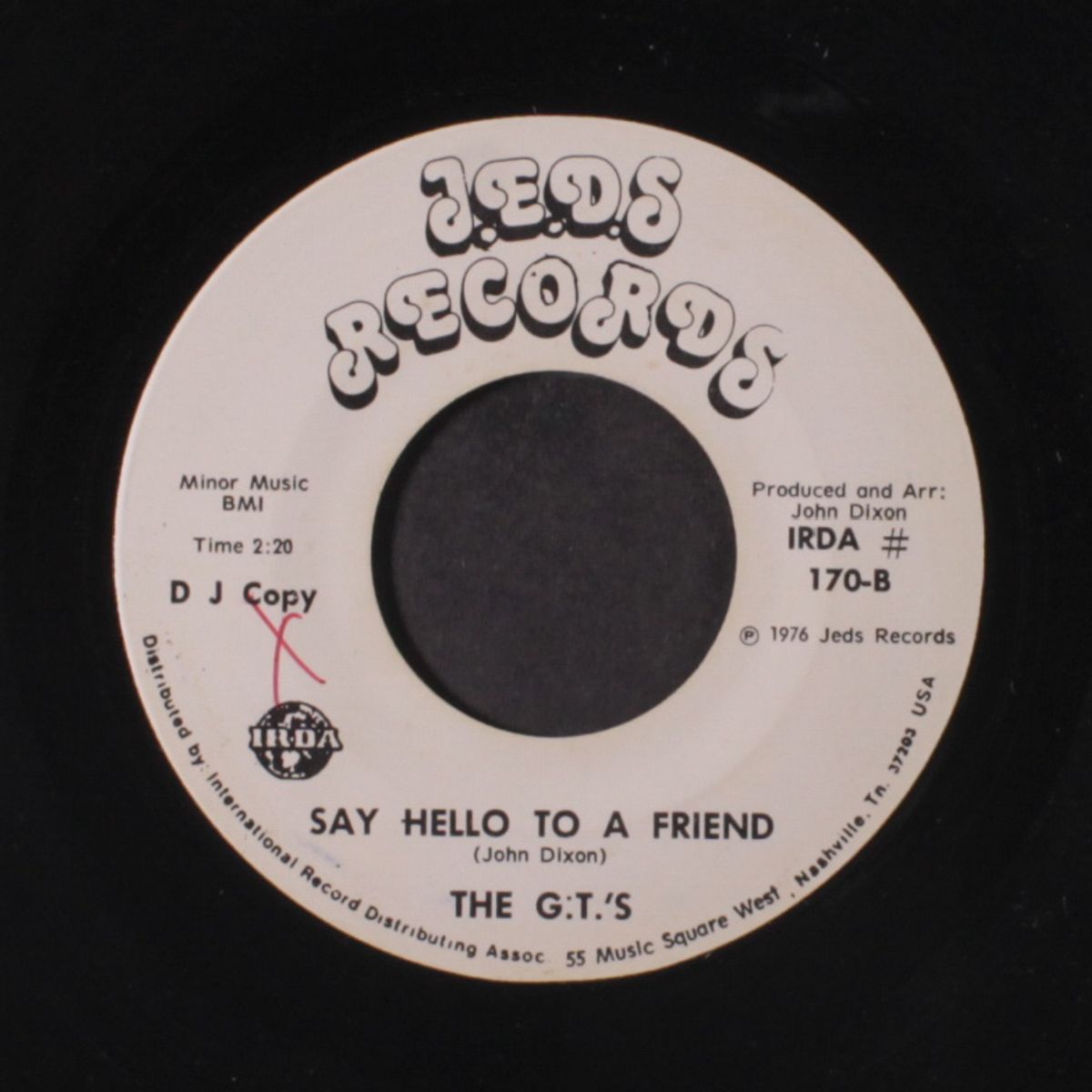 don't blame me / say hello to a friend by G.T.'S