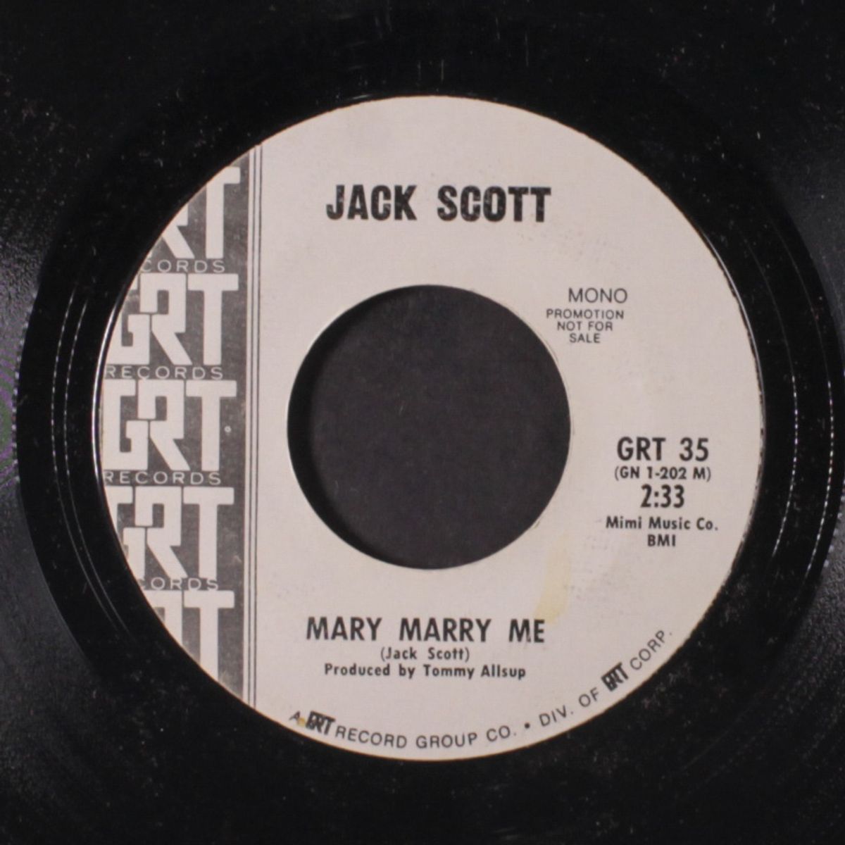 billy jack by JACK SCOTT