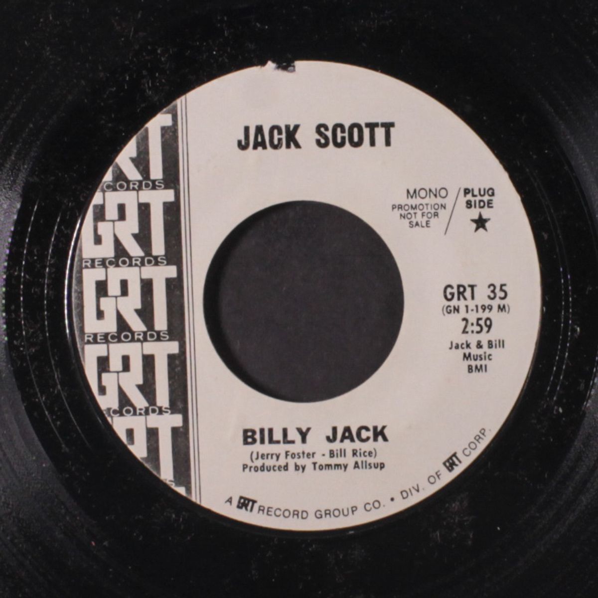 billy jack by JACK SCOTT