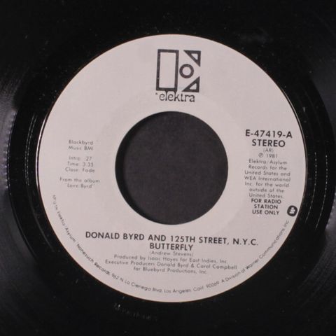 DONALD BYRD & 125TH STREET NYC