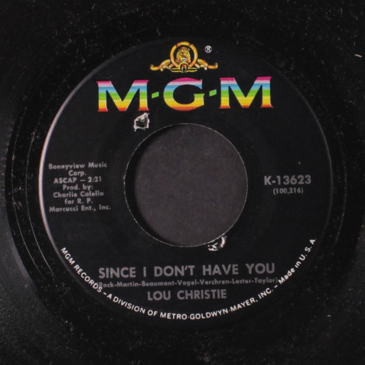 since i don't have you / wild life's in season by LOU CHRISTIE