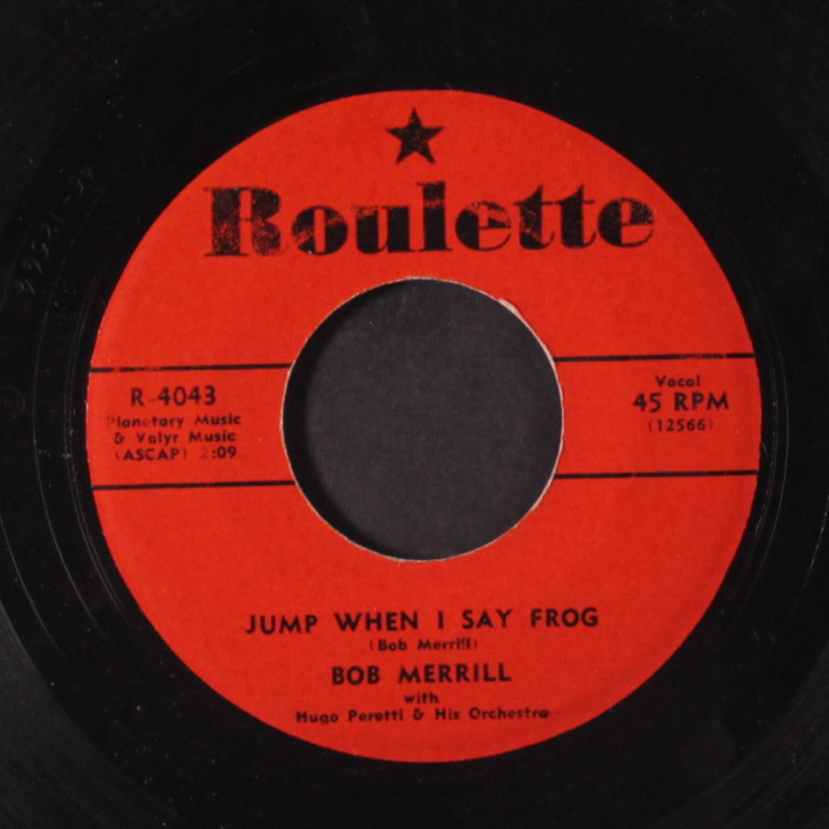nairobi / jump when i say frog by BOB MERRILL