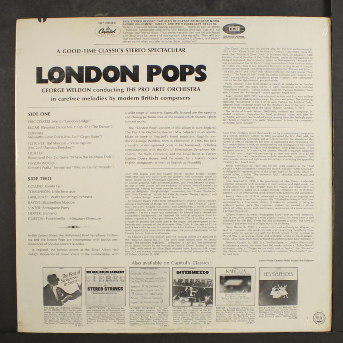 london pops by GEORGE WELDON