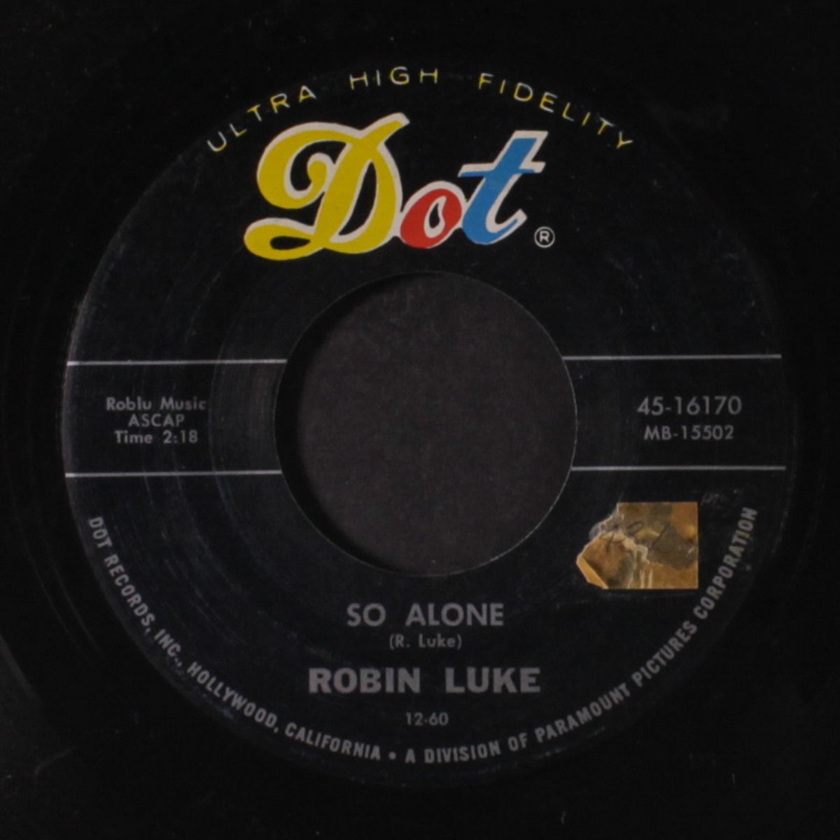 all because of you by ROBIN LUKE