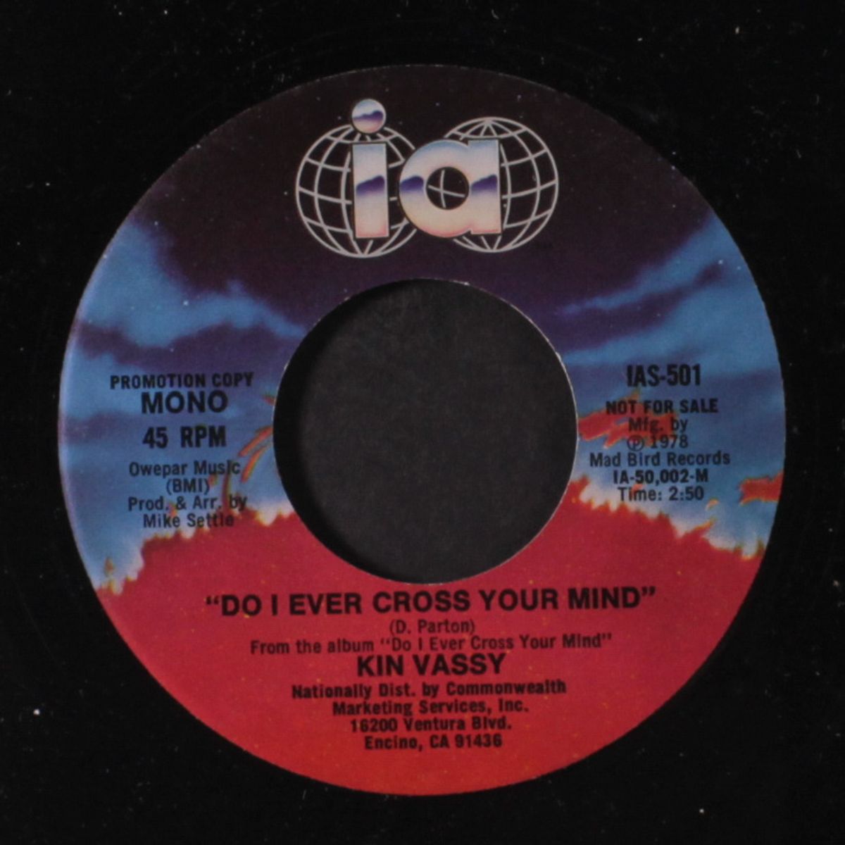 do i ever cross your mind / mono by KIN VASSY