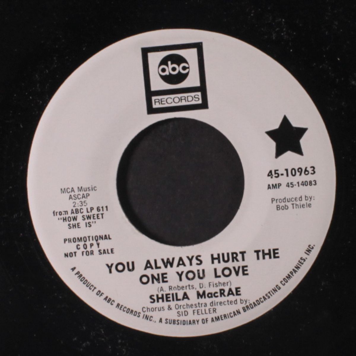 i'm counting on you / you always hurt the one you love by SHEILA MACRAE