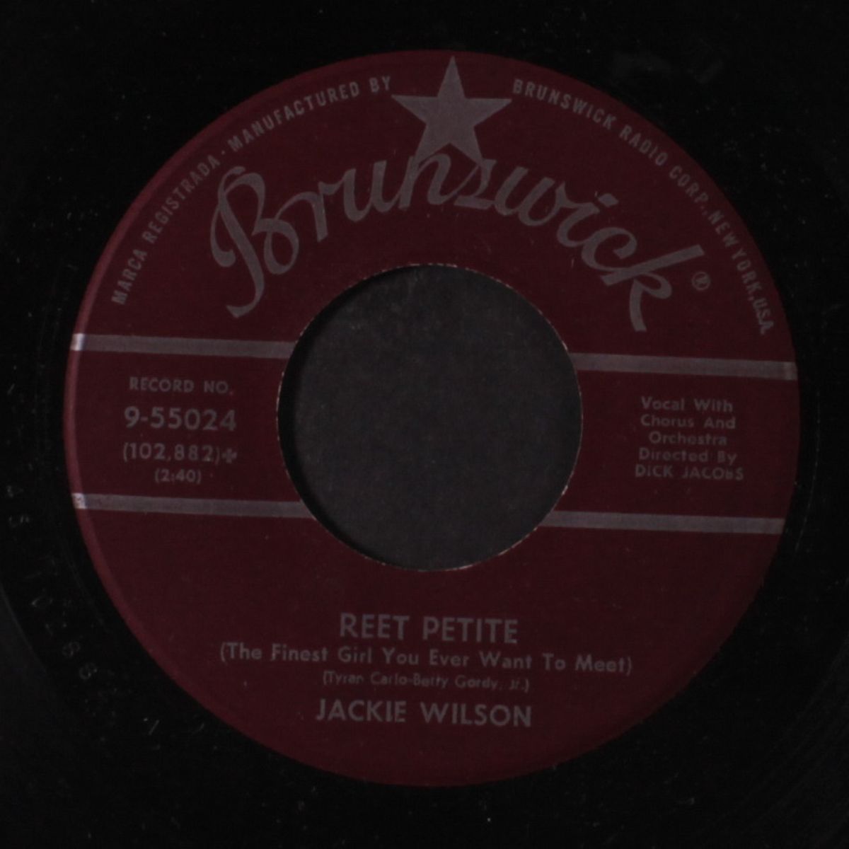 reet petite / by the light of the silvery moon by JACKIE WILSON