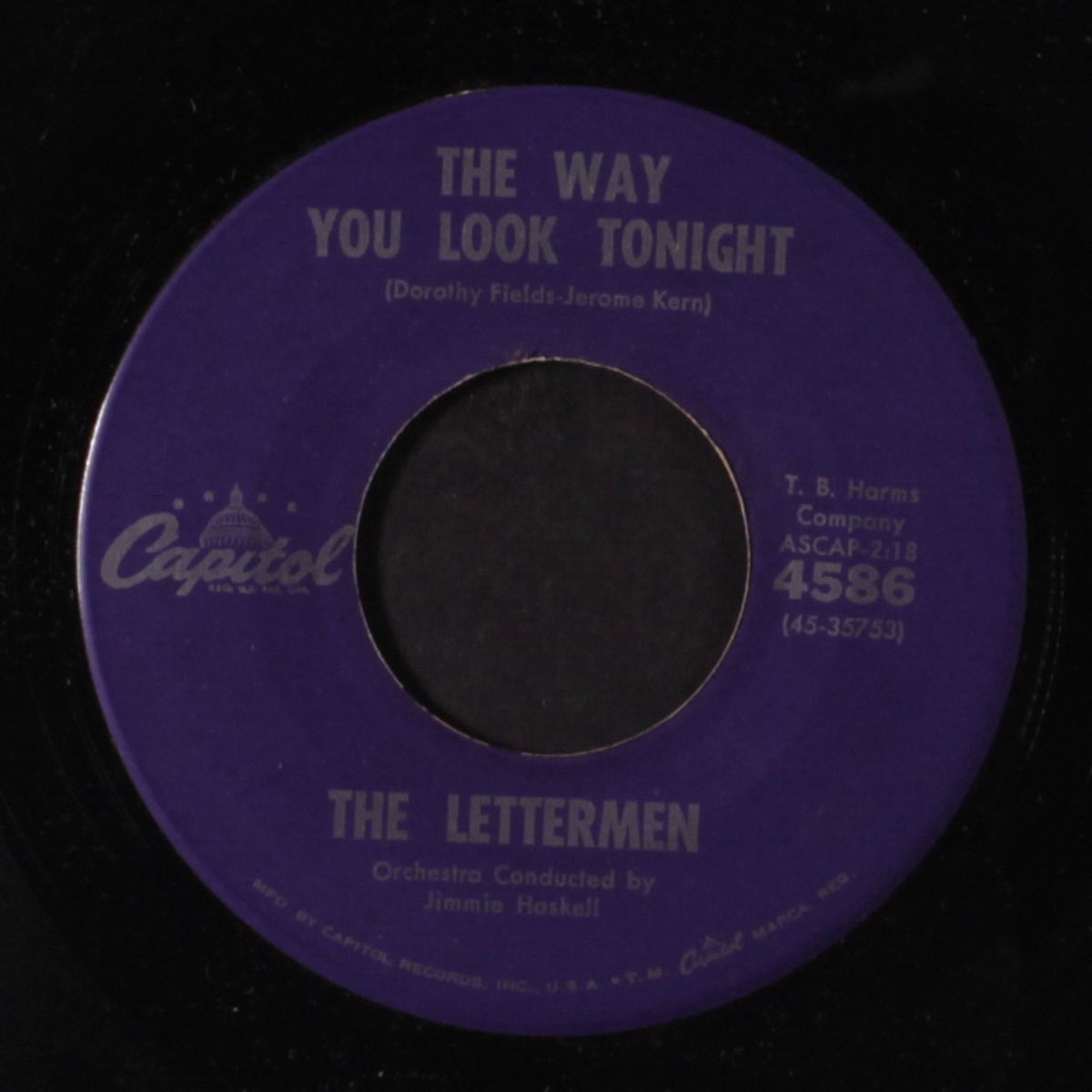 the way you look tonight by LETTERMEN