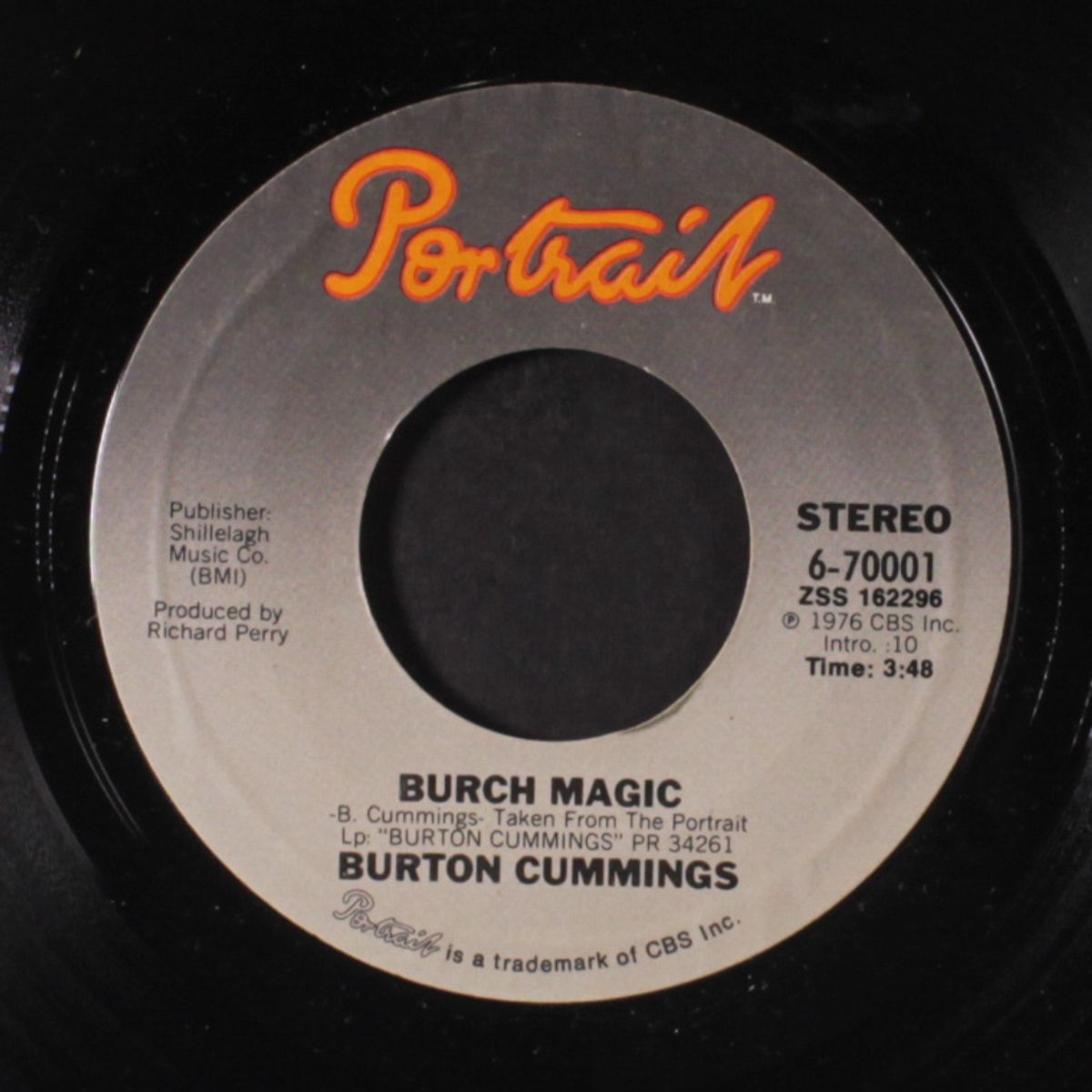 stand tall / burch magic by BURTON CUMMINGS