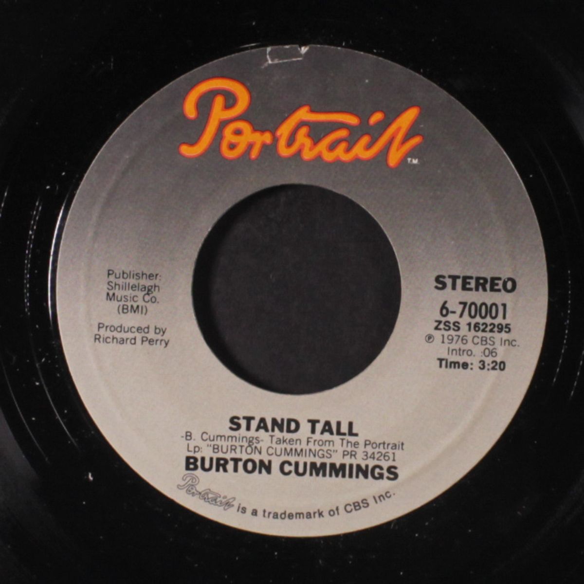 stand tall / burch magic by BURTON CUMMINGS