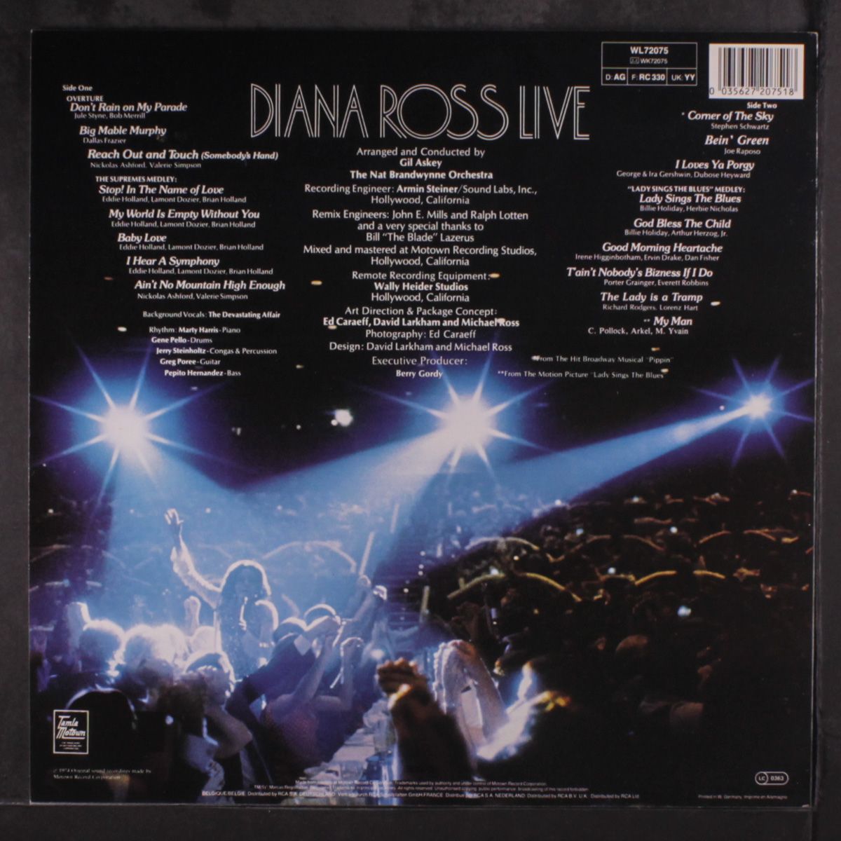 diana ross live by DIANA ROSS