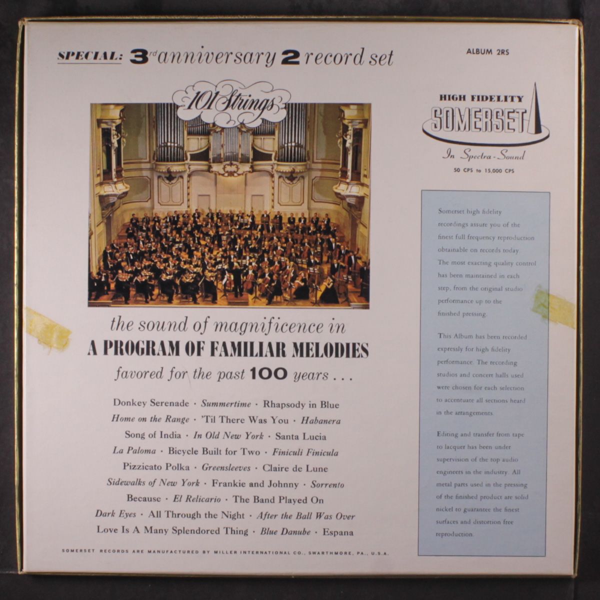101 years of familiar songs america loves by 101 STRINGS