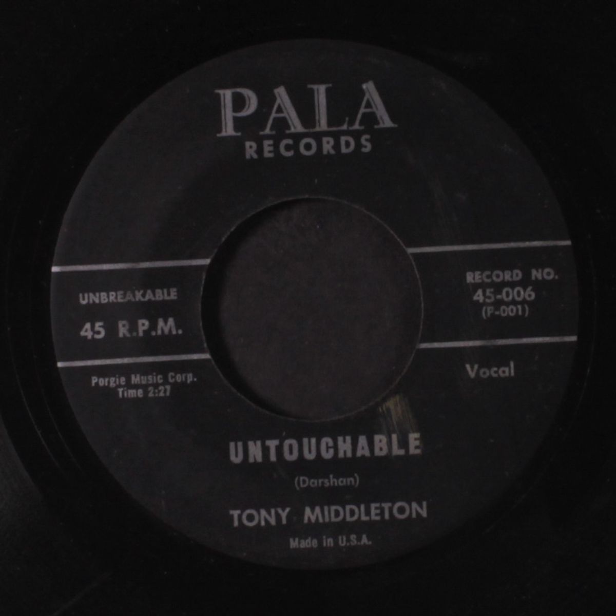 i need you / untouchable by TONY MIDDLETON