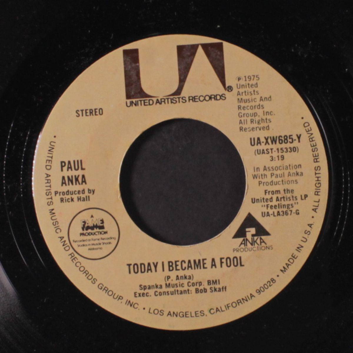 (i believe there's nothing stronger than our love / mono) by PAUL ANKA