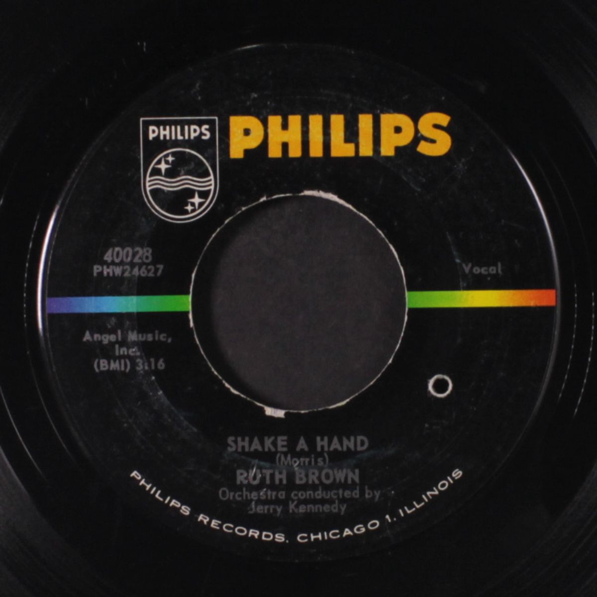 shake a hand / say it again by RUTH BROWN