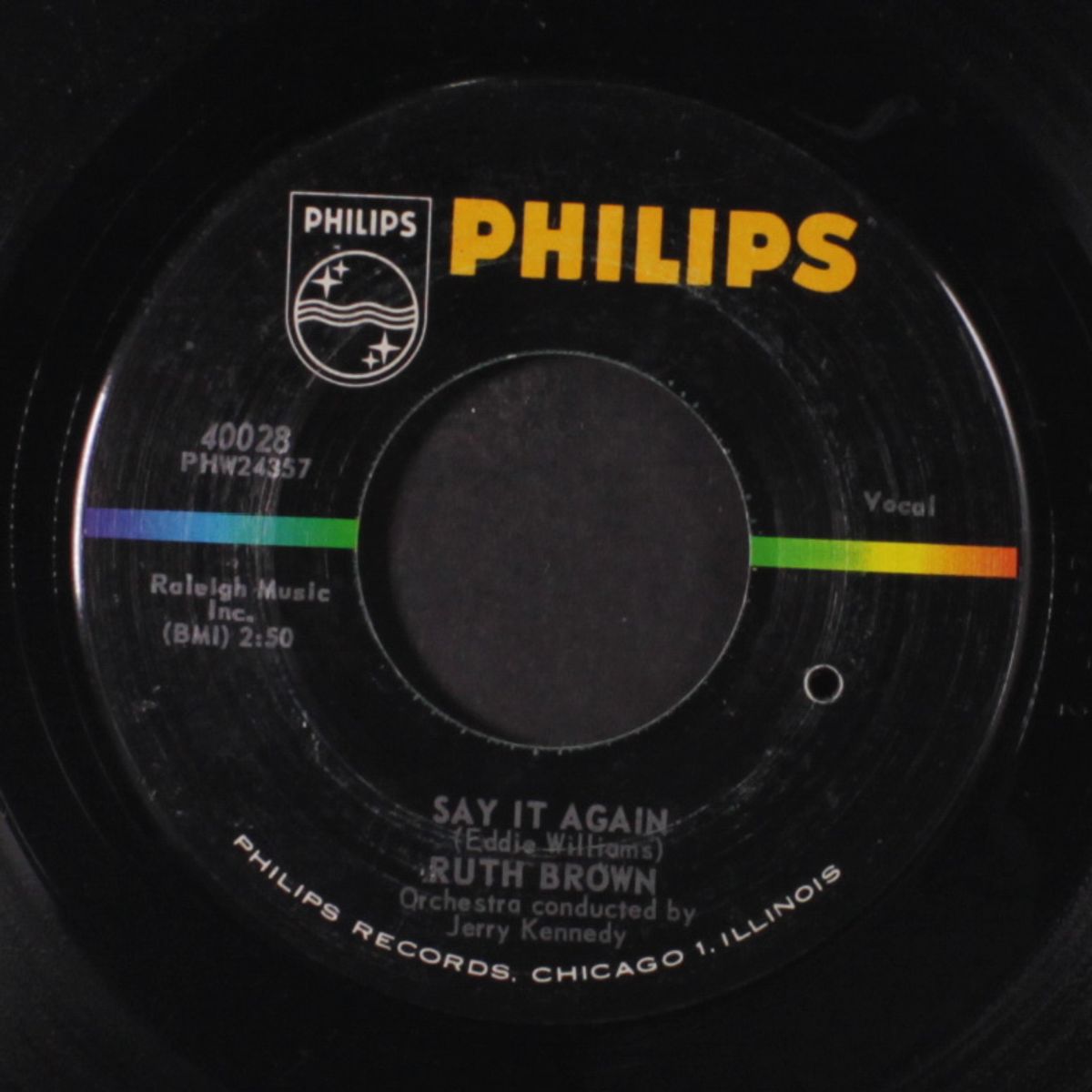 shake a hand / say it again by RUTH BROWN