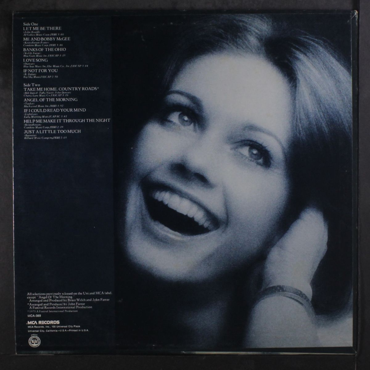 let me be there by OLIVIA NEWTON JOHN