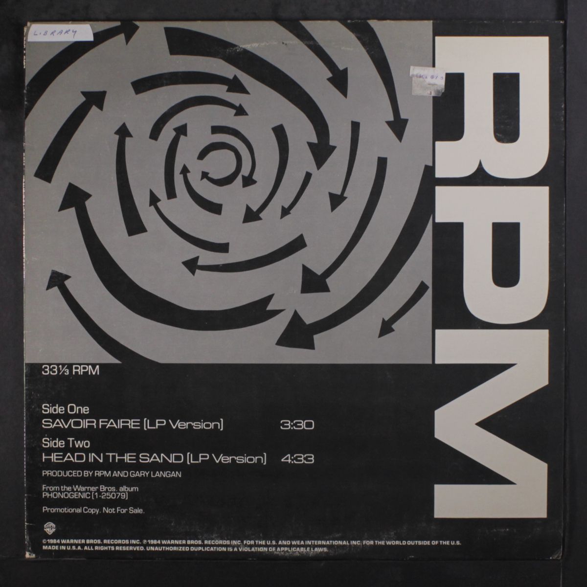 savoire faire / head in the sand by RPM