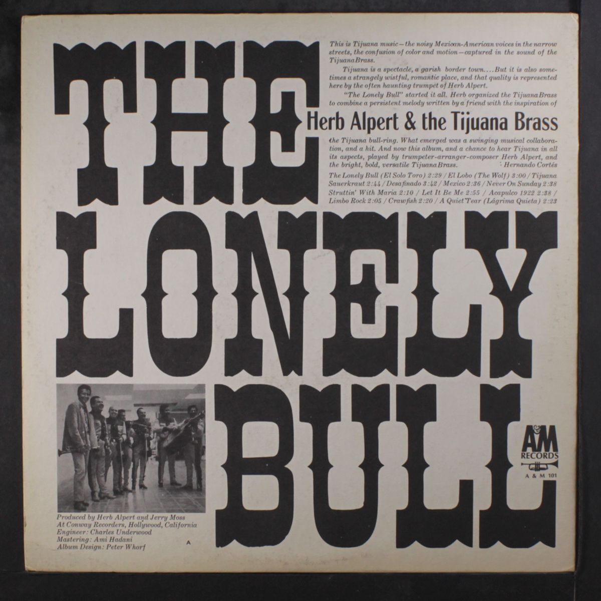 the lonely bull by HERB ALPERT & TIJUANA BRASS