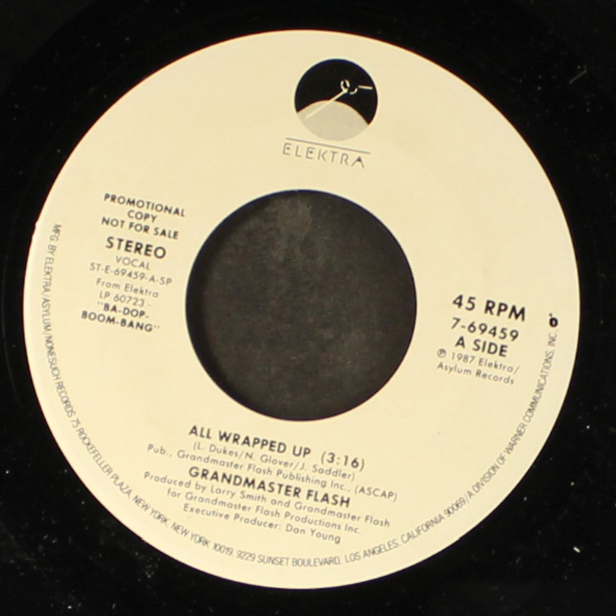 all wrapped up / same by GRANDMASTER FLASH
