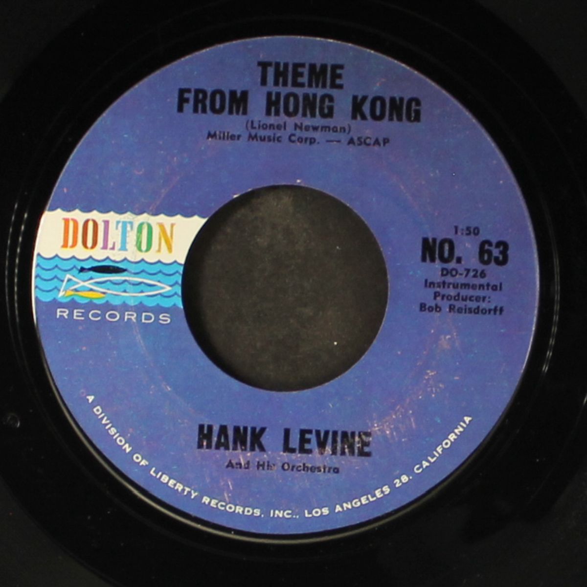 theme from hong kong / portrait of a blonde by HANK LEVINE