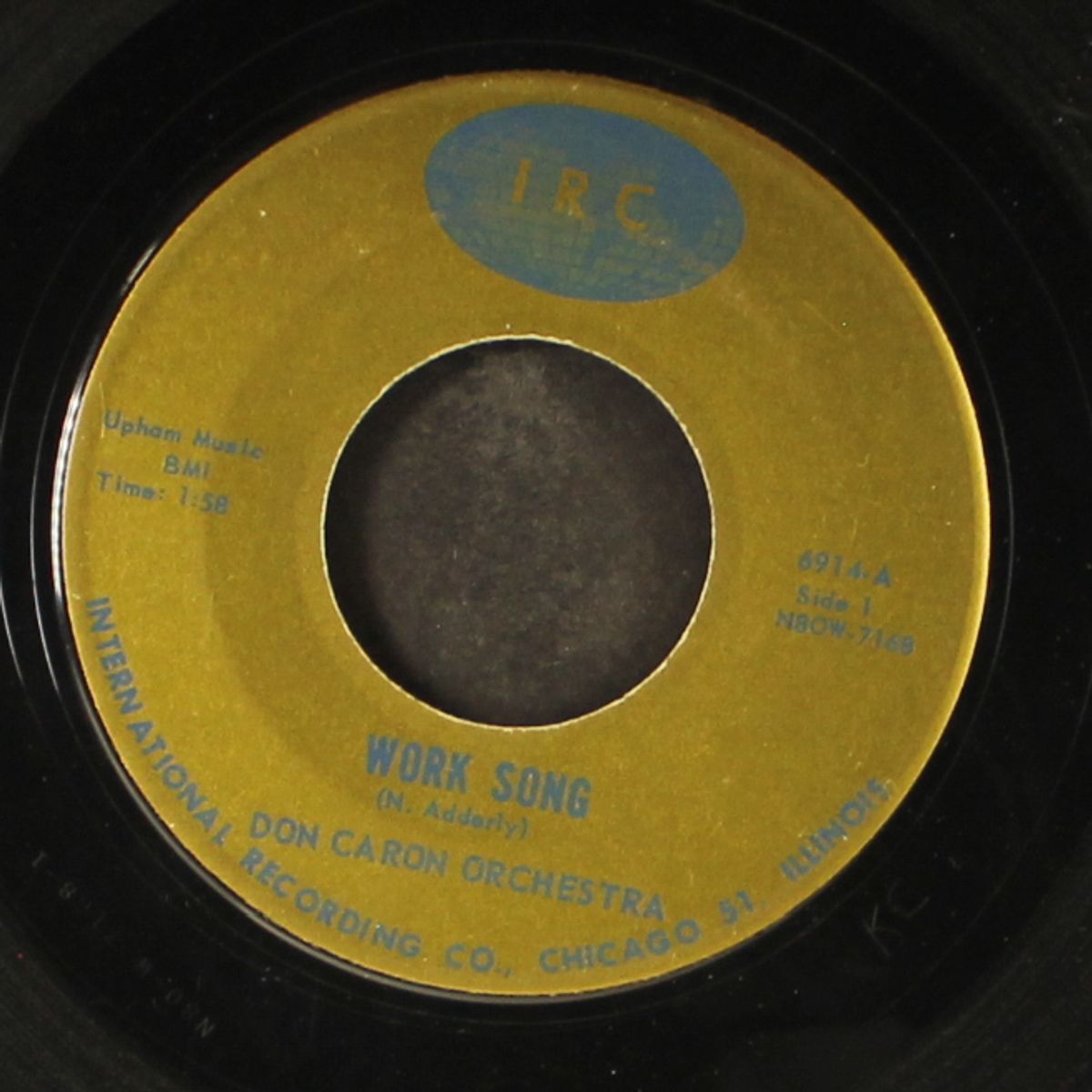 work song / twist cha-cha by DON CARON