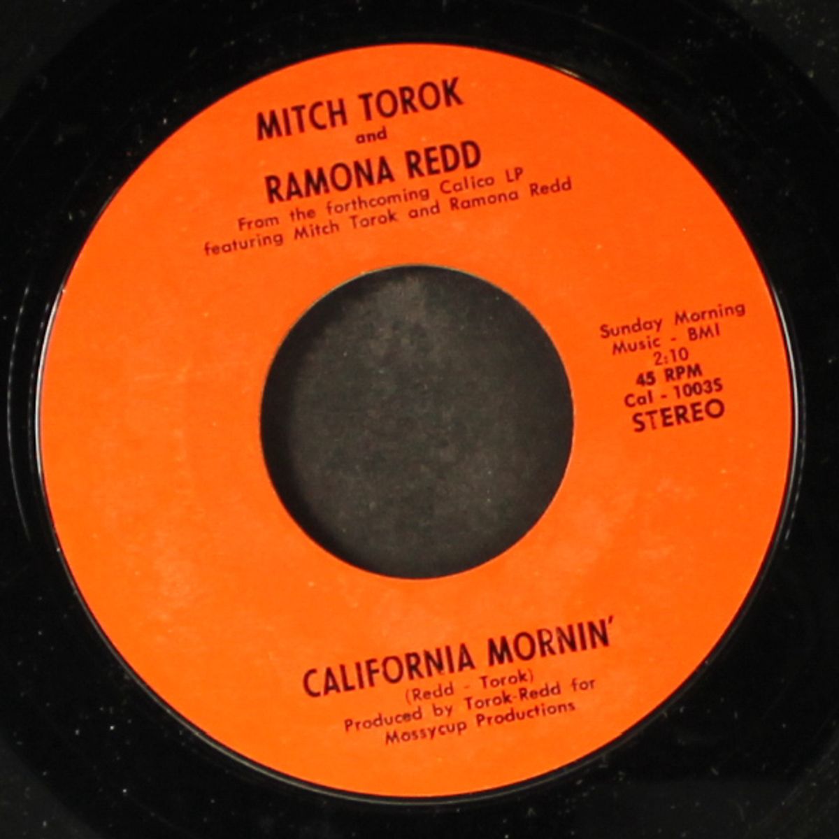 california mornin' / hammer me a house by MITCH TOROK & RAMONA REDD