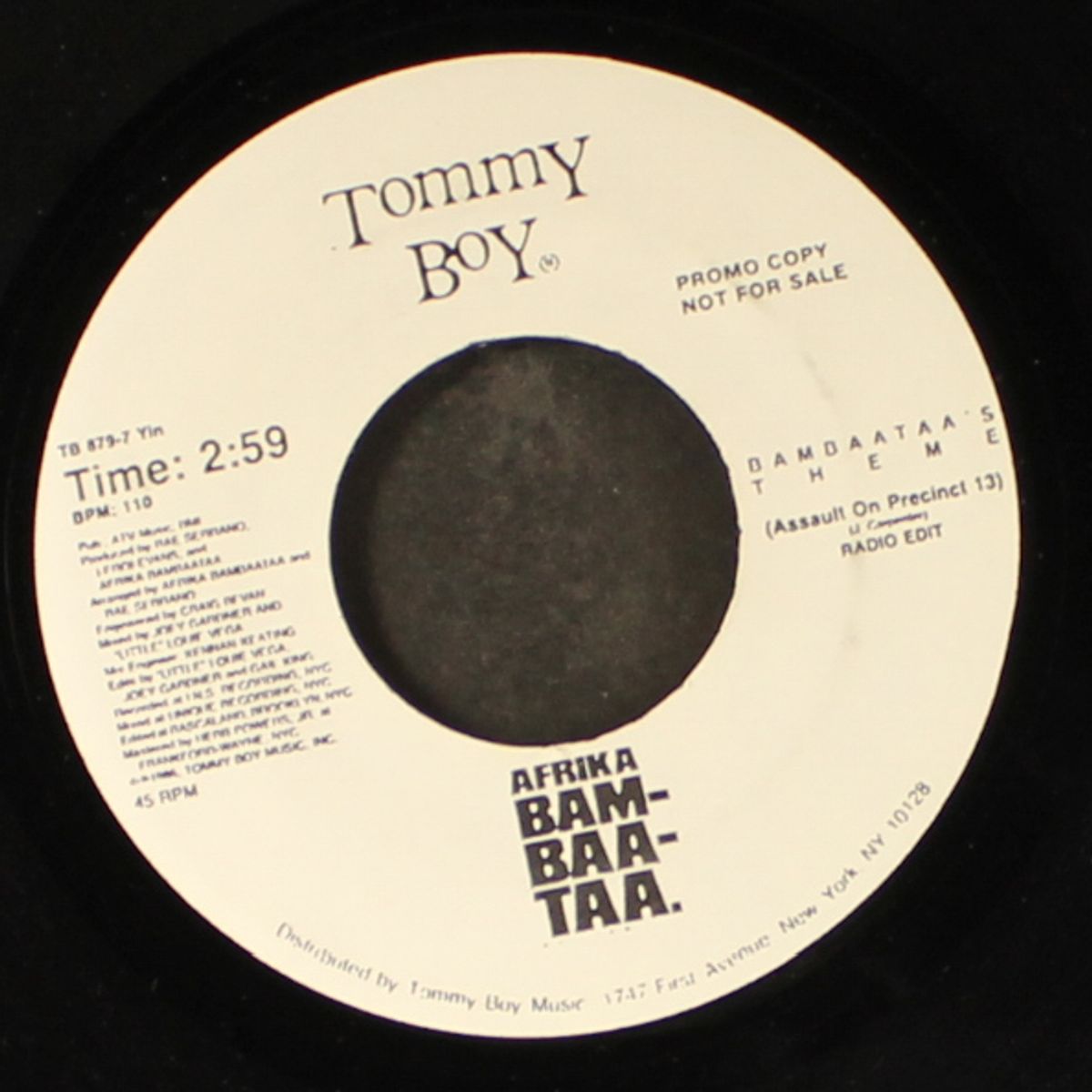 bambaataa's theme / same by AFRIKA BAMBAATAA