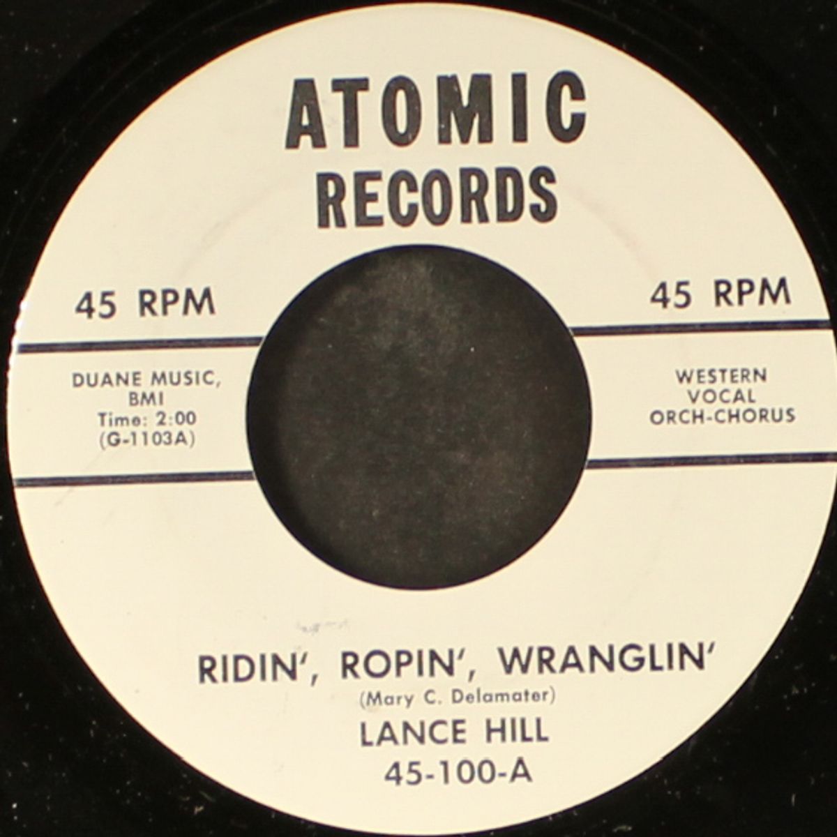 ridin', ropin', wranglin' / wailing wind by LANCE HILL