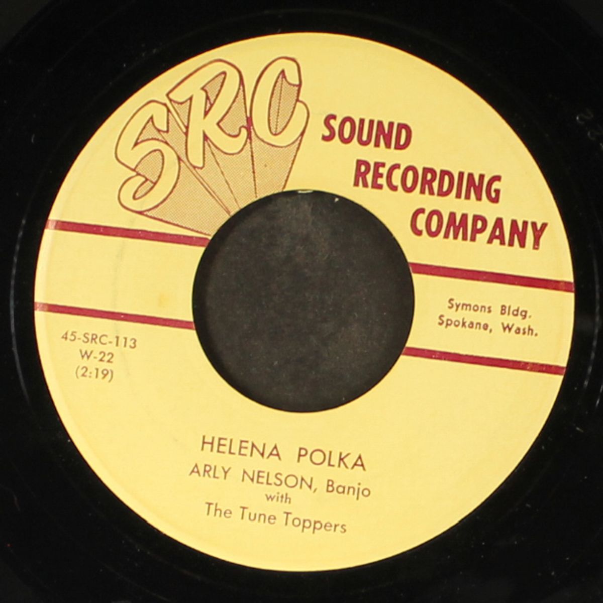 banjo man / helena polka by ARLY NELSON & TUNE TOPPERS